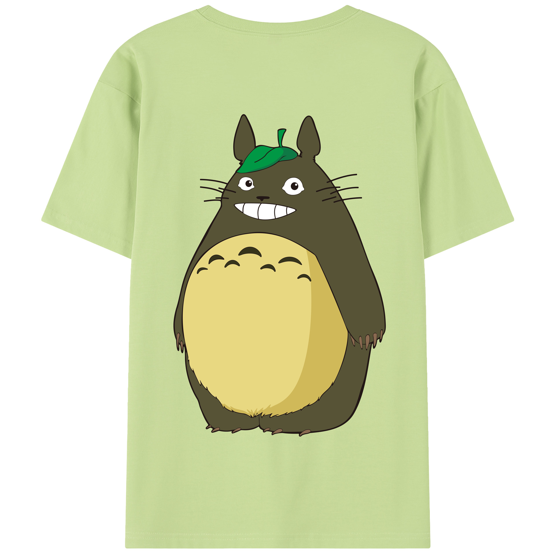 （画像用） となりのトトロ 草壁メイ 草壁サツキ My Neighbor Totoro Satsuki Kusakabe Mei Kusakabe 綿100％半袖Tシャツ（背面プリント）